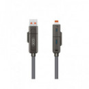 XO Cable Carga 4 en 1 Tipo C/ USB a a Tipo C/ Lightning NB275 60W 1MTR