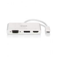 D-link 3 en 1 Hub Tipo C/m a Vga/dp/hdmi DUB-V310  DLINK