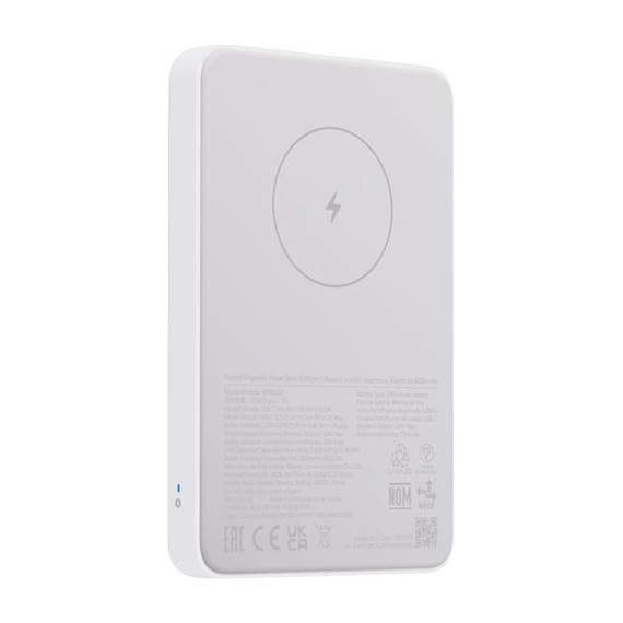 XIAOMI Bateria Externa Portatil 5000MAH Magnetica Blanca WPB0507