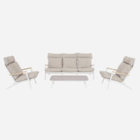 Conjunto de Jardín Seronda- Color Beige- 5 Plazas- Terrazza®  TERRAZZA COLLECTION