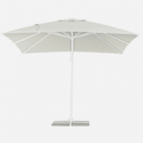 Sombrilla de Jardín Sandua 3X3 Metros- Color Blanco- Parasol Exterior- Terrazza®- Ajustable, Base Incluida  TERRAZZA COLLECTION