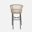 Taburete de Jardín Apilable Arete- Color Beige- Terrazza®- Exterior  TERRAZZA COLLECTION