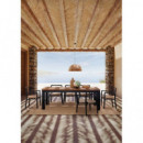 Set de Comedor Zahara- Madera de Teca Reciclada (svlk)-  Terrazza®- Exterior  TERRAZZA COLLECTION