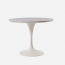 Mesa de Jardín Redonda ópera- 90 Cm ø- Color Niebla- Terrazza®- Exterior  TERRAZZA COLLECTION