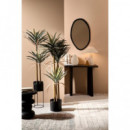 Mesa Auxiliar Redonda Geoforma- 40 Cm ø- Color Negro- Terrazza®- Interior y Exterior  TERRAZZA COLLECTION