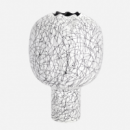 Jarrón Macetero Decorativo Boreal- Metal Artesanal- 34,5 X 50 Cm- Color Blanco- Decoración Interior- Terrazza®  TERRAZZA COLLECT