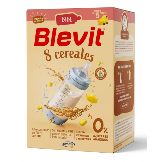 Blevit Bibe 8 Cereales 1 Envase 500 G  ORDESA