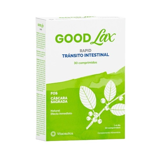 Good Lax Gases 30 Comprimidos  VITACEUTICS