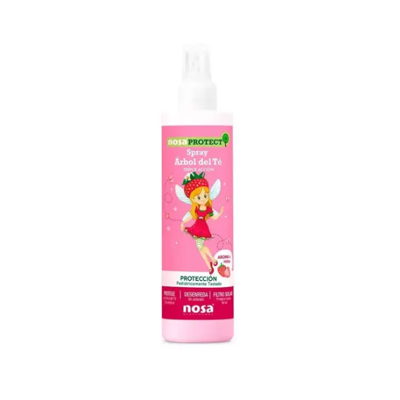 Nosa Spray Desenredante Arbol del te Rosa 250 Ml  VCS-FARMA