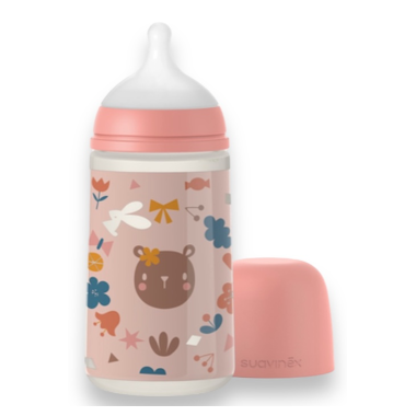 SUAVINEX Biberon Tetina Silicona Fisiolo Flujo M