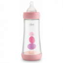 CHICCO Biberon Plastico T Silicona  PERFECT5 Ros