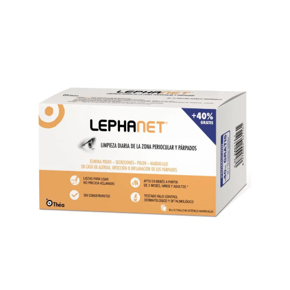LEPHANET Toallitas 30 Toallitas