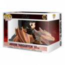 FUNKO Pop Rides la Casa del Dragon Aegon Targaryen With Sunfyre