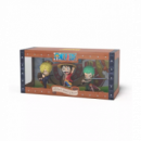 Figuras Fhd One Piece Series 1 Luffy Zoro y Sanji  MIGHTY JAXX