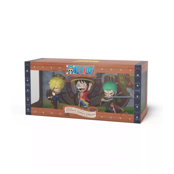 Figuras Fhd One Piece Series 1 Luffy Zoro y Sanji  MIGHTY JAXX