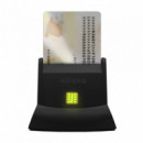 Lector de Tarjetas Inteligentes Dnie USB AISENS ASCR-SN05-BK