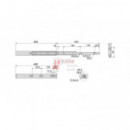 Corred.parcial S/esc.40 C/freno