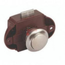 Cierre Armario Con Pulsador Marron