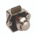 Cierre Armario Pulsador Mini Sat. Nq