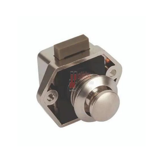 Cierre Armario Pulsador Mini Sat. Nq