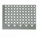 Chapa Decorada 100x50 Aluminio Oro