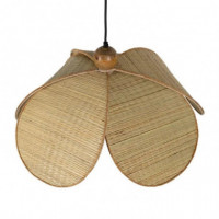 Lampara Techo Fibra Natural  PÉREZ ÁVILA