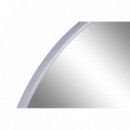 Espejo Plateado Hierro 80CM  PÉREZ ÁVILA