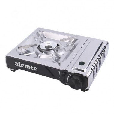 Cocina de Gas Portátil Inox con Doble Función AIRMEC