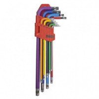 Juego Llaves Torx Colores PAMACON 9 Pcs