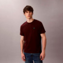 Camiseta Holgada con Logo Monograma Bordado  CALVIN KLEIN