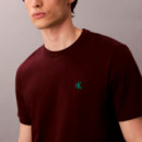 Camiseta Holgada con Logo Monograma Bordado  CALVIN KLEIN