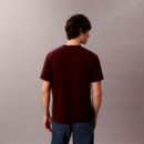 Camiseta Holgada con Logo Monograma Bordado  CALVIN KLEIN