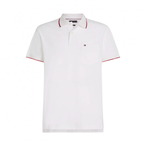 Polo de Corte Clásico con Bolsillo en el Pecho  TOMMY HILFIGER