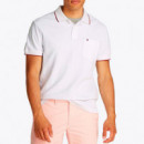 Polo de Corte Clásico con Bolsillo en el Pecho  TOMMY HILFIGER