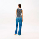 Camiseta Slim sin Mangas de Cuello Henley  TOMMY HILFIGER