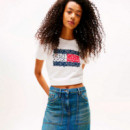 Camiseta con Logo Floral  TOMMY HILFIGER