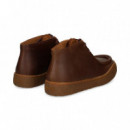Botin Guallavy Engrasado Marron  CAMPER