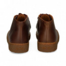 Botin Guallavy Engrasado Marron  CAMPER