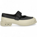 Mercedes Piel Gris Claro+negro  CAMPER