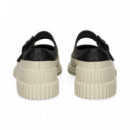 Mercedes Piel Gris Claro+negro  CAMPER