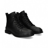 Botin Piel Negro  CAMPER