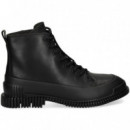 Botin Piel Negro  CAMPER