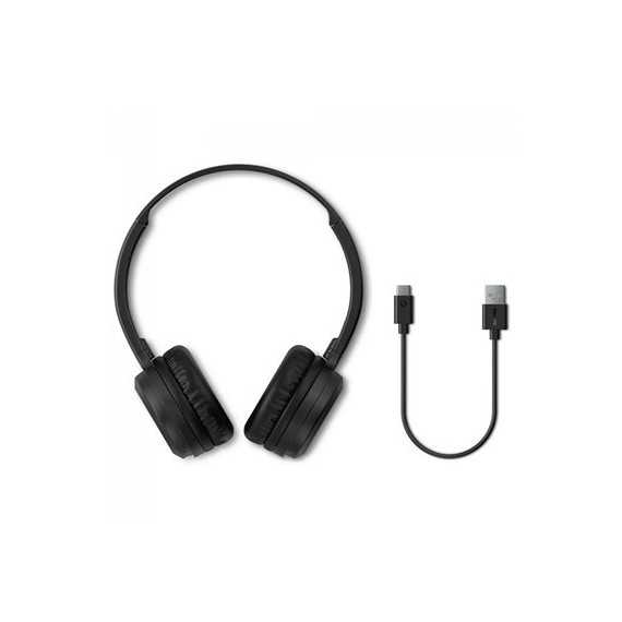 PHILIPS Auricular de Casco BLUETOOTH TAH1108 Negro Plegable 15H