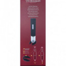 VIN BOUQUET Sacacorcho Abridor Electrico de Botella de Vino a Pilas Fid 064 Negro