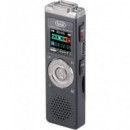TREVI Grabadora de Voz Digital Dr 437 SA2 8GB,MP3,ACTIVACION por Voz, Recargable