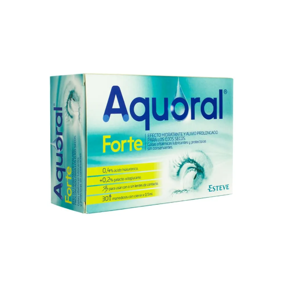 AQUORAL Forte Gotas Oftalmicas 30 Uds
