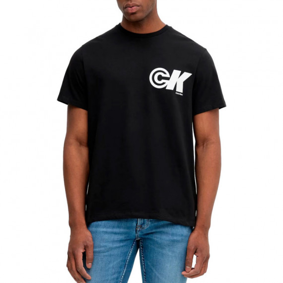 Camiseta con Logo Gráfico Monograma Deportiva  CALVIN KLEIN