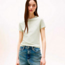 Camiseta Slim Linear  TOMMY HILFIGER