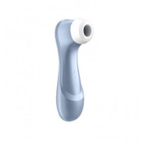 SATISFYER Pro 2 Azul Air Pulse Impermeable IPX7,MODO SILENCIO,11 Programas,recargable