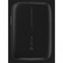 DEVIA Bateria Externa 10000MAH con Cable Tipo C/lightning 2A Negro
